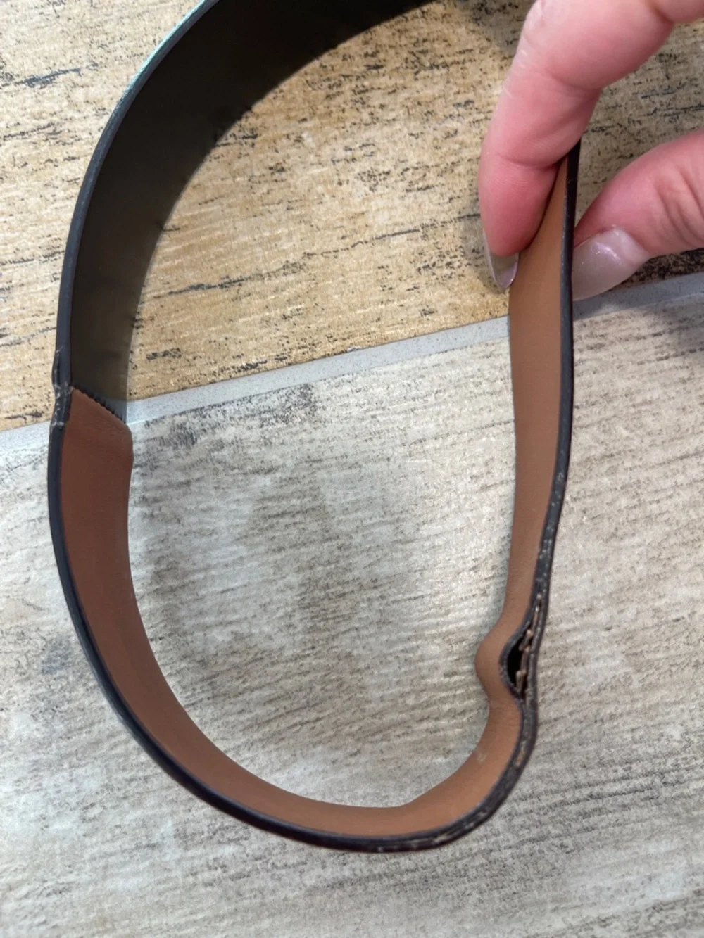 Gucci Brown Smooth Leather Belt - Picture 4 of 6